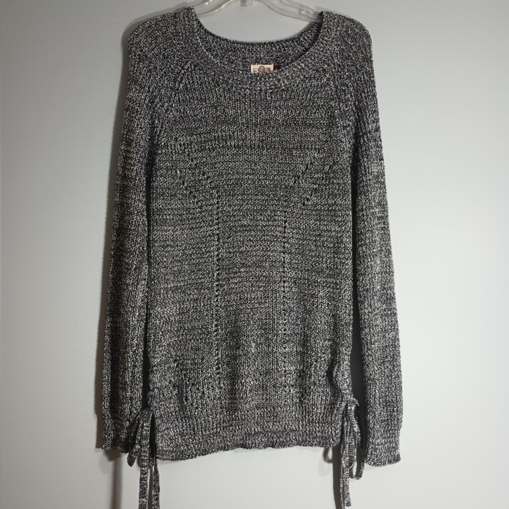 SO Knit Sweater with Side Ties L‎